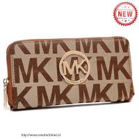 michael kors jet set continental logo groot bruin portefeuilles Store Den Haag 52qo6424